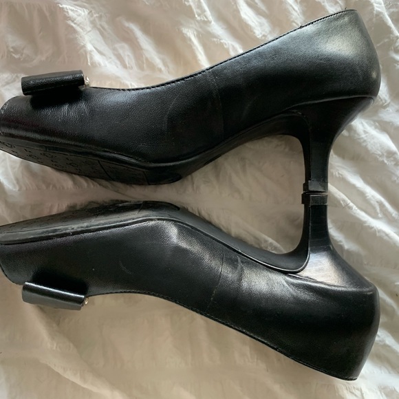 Etienne Aigner luxe Violet women’s open toe shoes size 5.5 - Picture 3 of 15